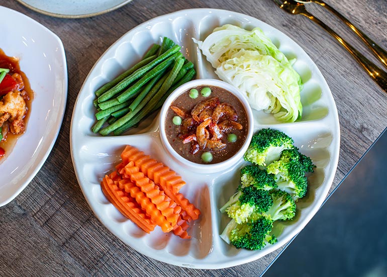 Dried Shrimp Phuket Style with Spicy Shrimp Paste