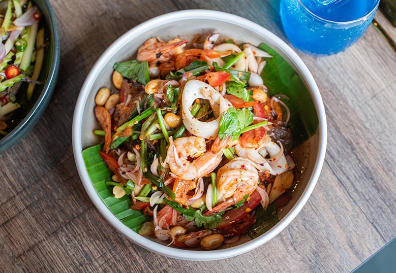 Seafood Glass Noodle Salad